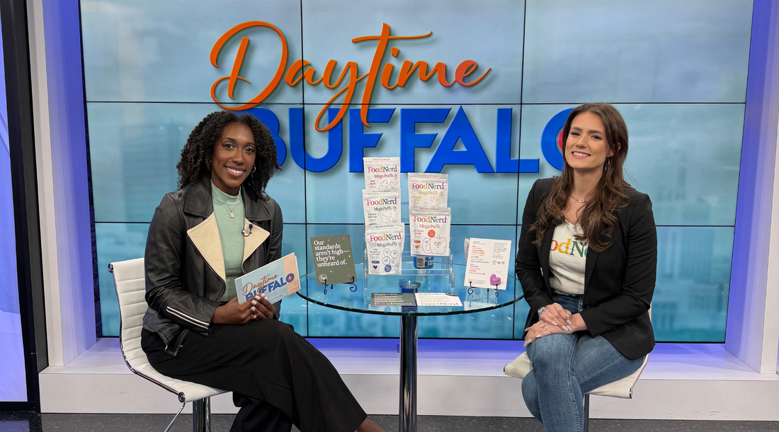 Catch FoodNerd on Daytime Buffalo! 🌟